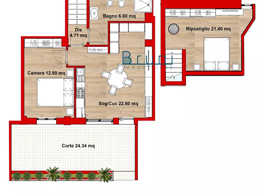 Immagine 14 di Appartamento in vendita  in Viale Marconi a San Benedetto Del Tronto