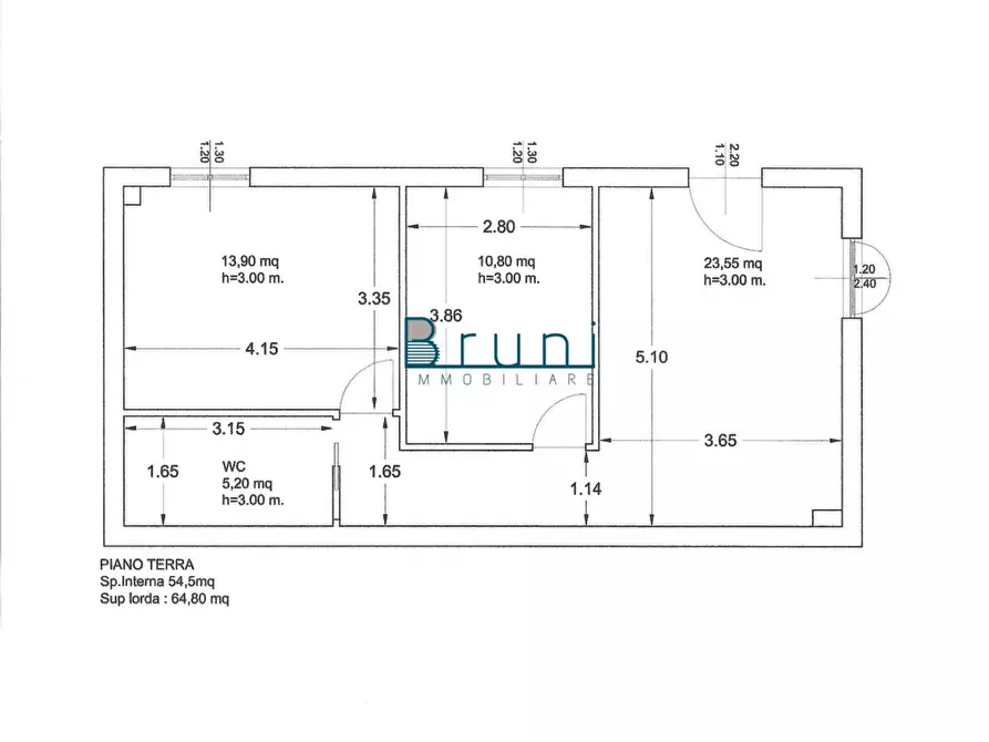 Immagine 11 di Appartamento in vendita  in Via De Chirico a Grottammare