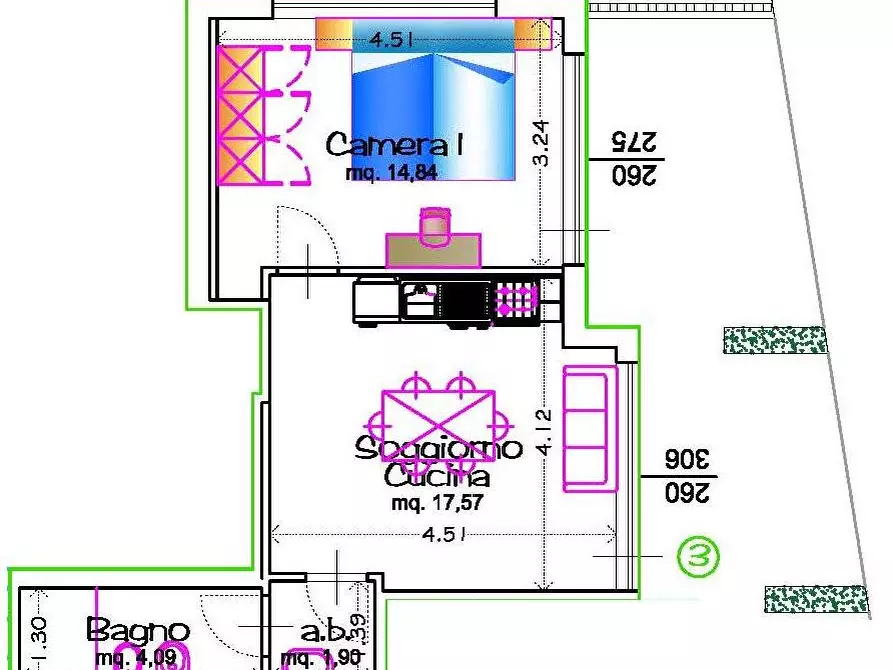 Immagine 10 di Appartamento in vendita  in Via Asigo a San Benedetto Del Tronto