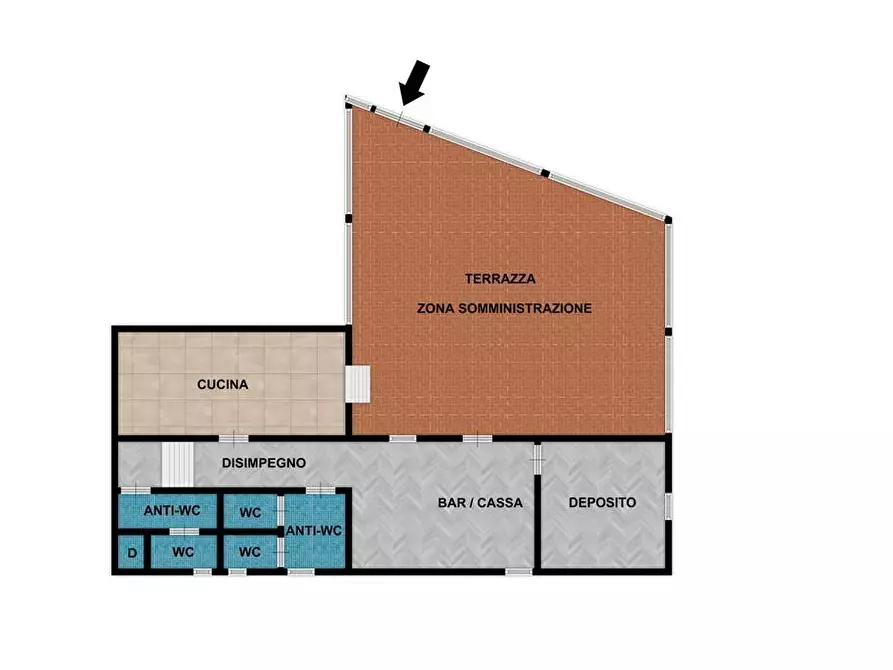 Immagine 2 di Attività commerciale in vendita  in Via Vittorio Emanuele III a Ustica