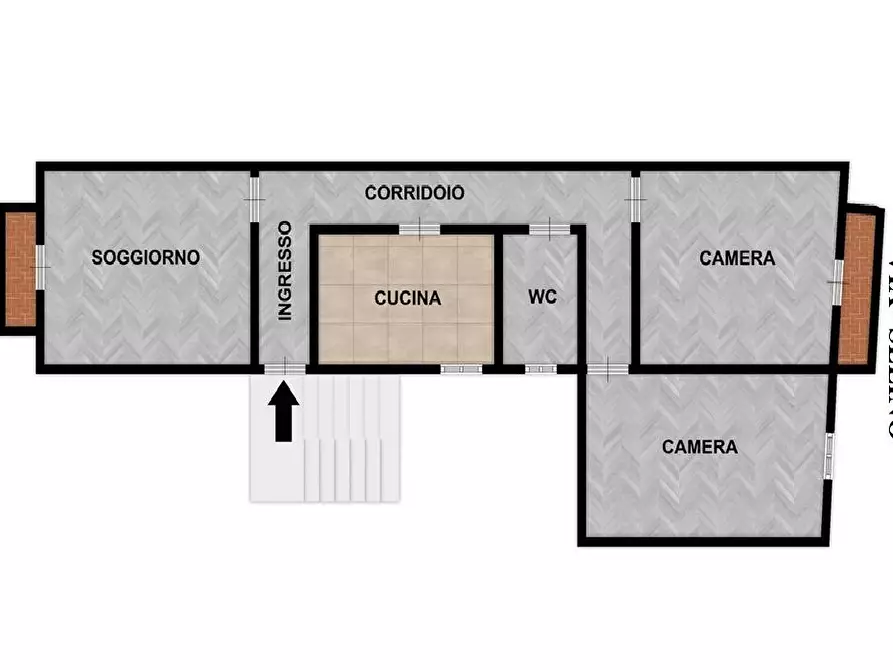 Immagine 30 di Appartamento in vendita  in Via Dello Scanzano 7 a Palermo