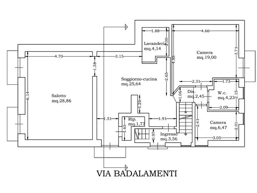 Immagine 37 di Appartamento in vendita  in Giovanni Badalamenti 6 a Carini
