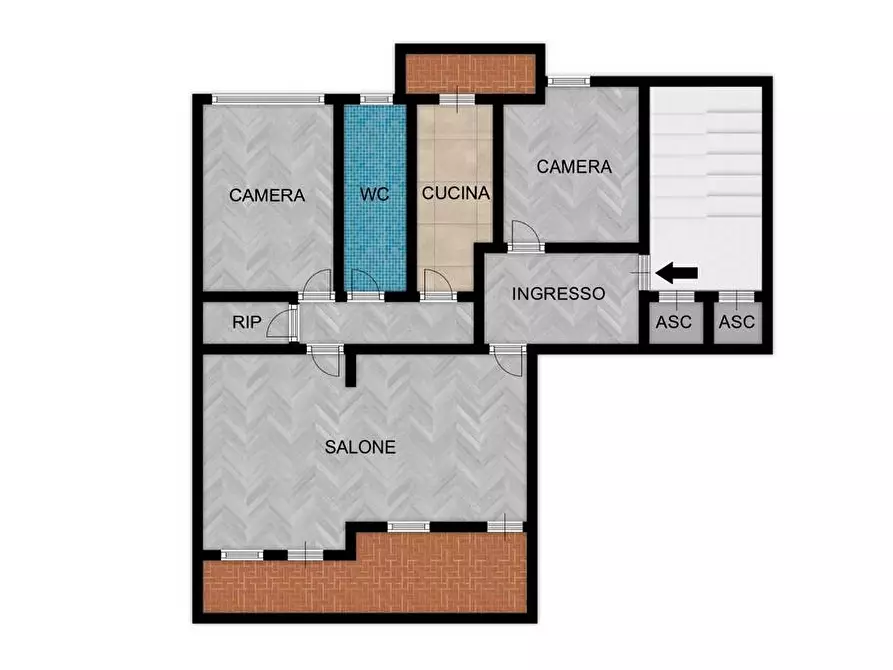 Immagine 29 di Appartamento in vendita  in Via Tramontana 28 a Palermo