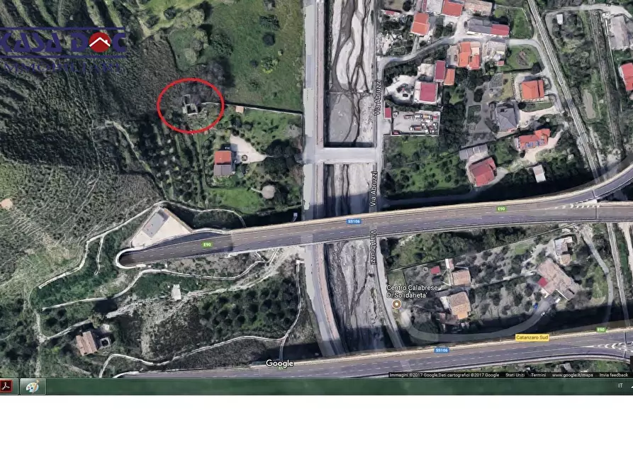 Immagine 2 di Terreno residenziale in vendita  in S. Maria a Catanzaro