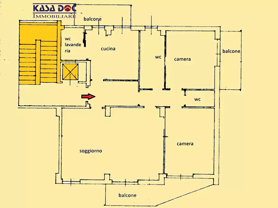 Immagine 7 di Appartamento in vendita  in Via Bruno Chimirri a Catanzaro