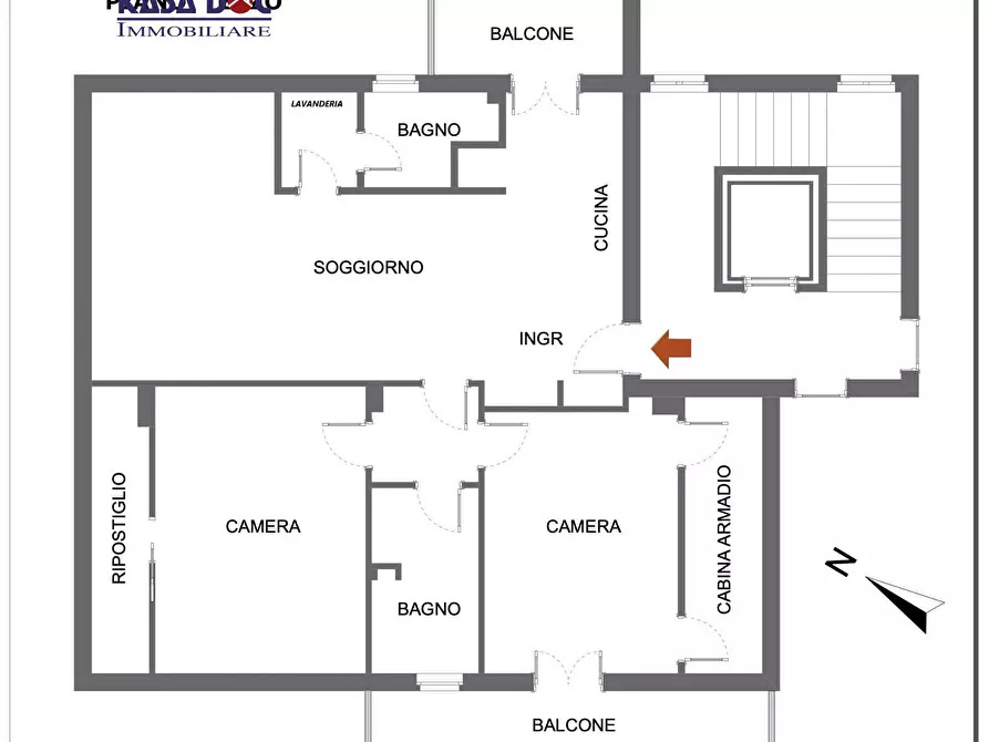 Immagine 11 di Appartamento in vendita  in Via Ferruccio Fregola a Catanzaro