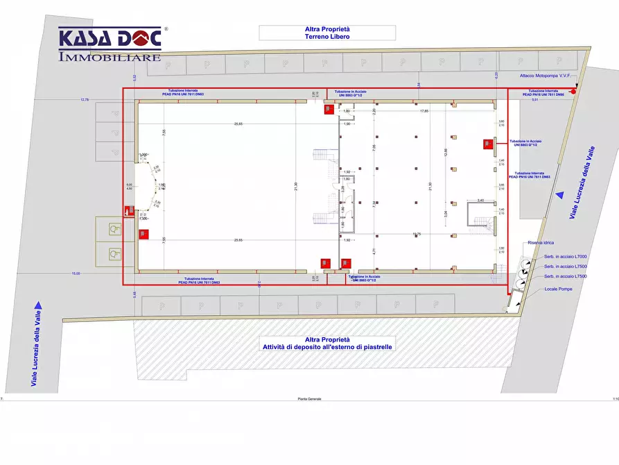 Immagine 24 di Locale commerciale in vendita  in Via Lucrezia della Valle a Catanzaro