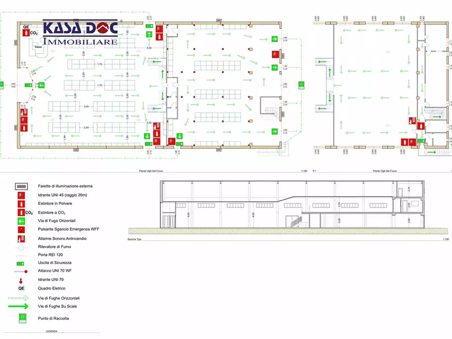 Immagine 25 di Locale commerciale in affitto  in Via Lucrezia della Valle a Catanzaro