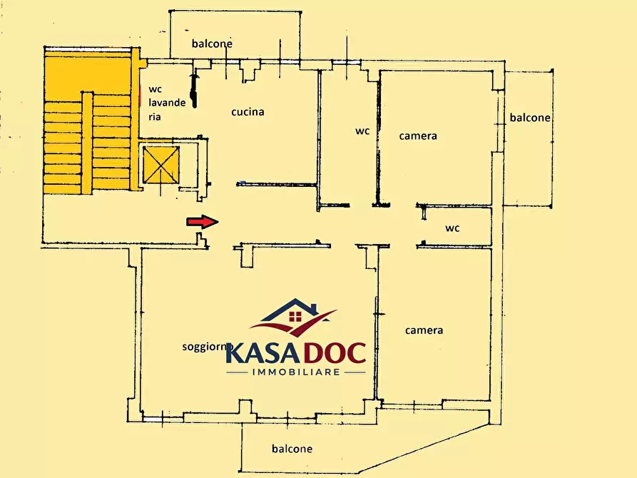 Immagine 7 di Appartamento in vendita  in Via Bruno Chimirri a Catanzaro