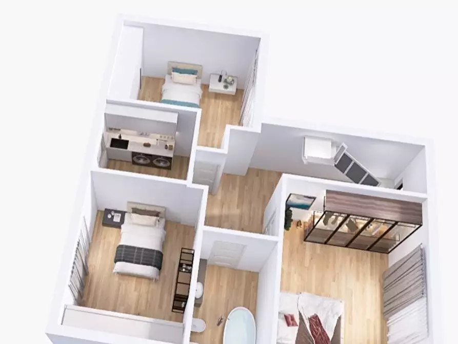 Immagine 11 di Villa in vendita  in via Generale dalla Chiesa 6 a San Maurizio Canavese