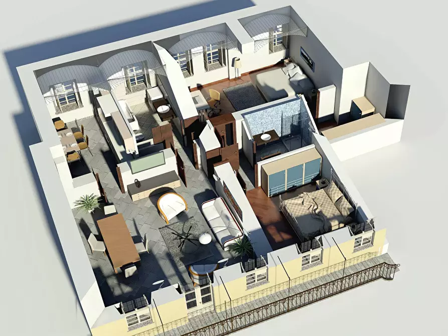 Immagine 13 di Palazzo in vendita  in Via Donalisio 5 a Mathi