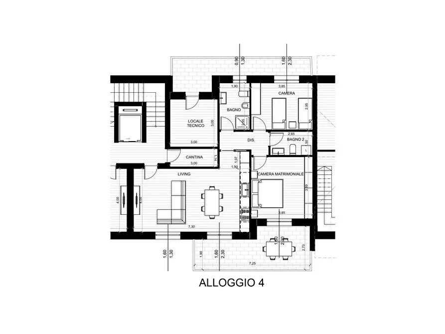 Immagine 2 di Appartamento in vendita  in via Bellini a Rivalta Di Torino