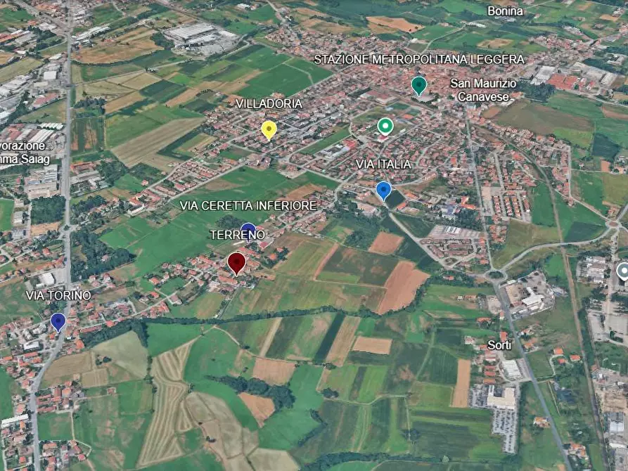 Immagine 12 di Terreno residenziale in vendita  in via Biella 23 a San Maurizio Canavese