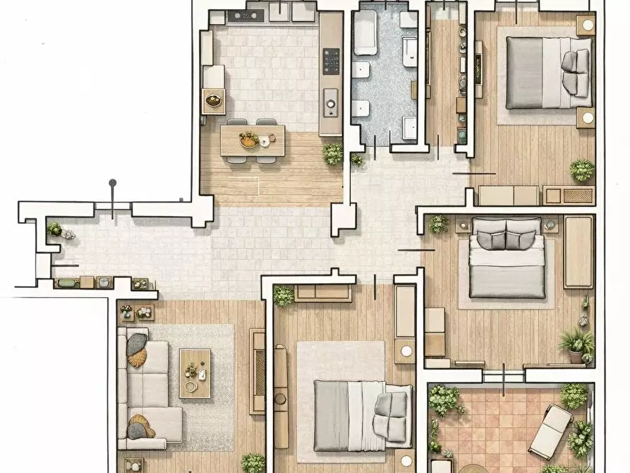 Immagine 45 di Appartamento in vendita  in Corso Monte Grappa 102 a Torino