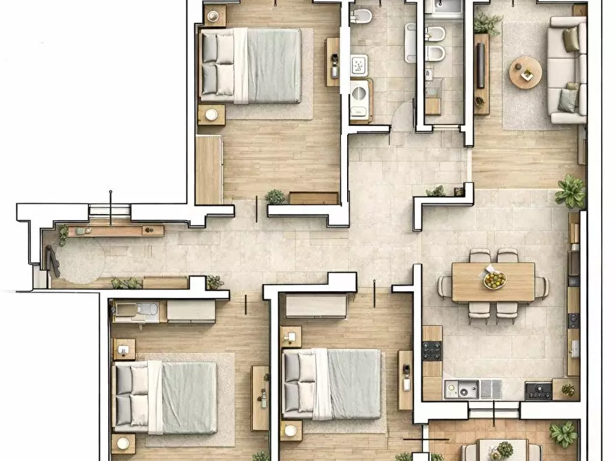 Immagine 46 di Appartamento in vendita  in Corso Monte Grappa 102 a Torino