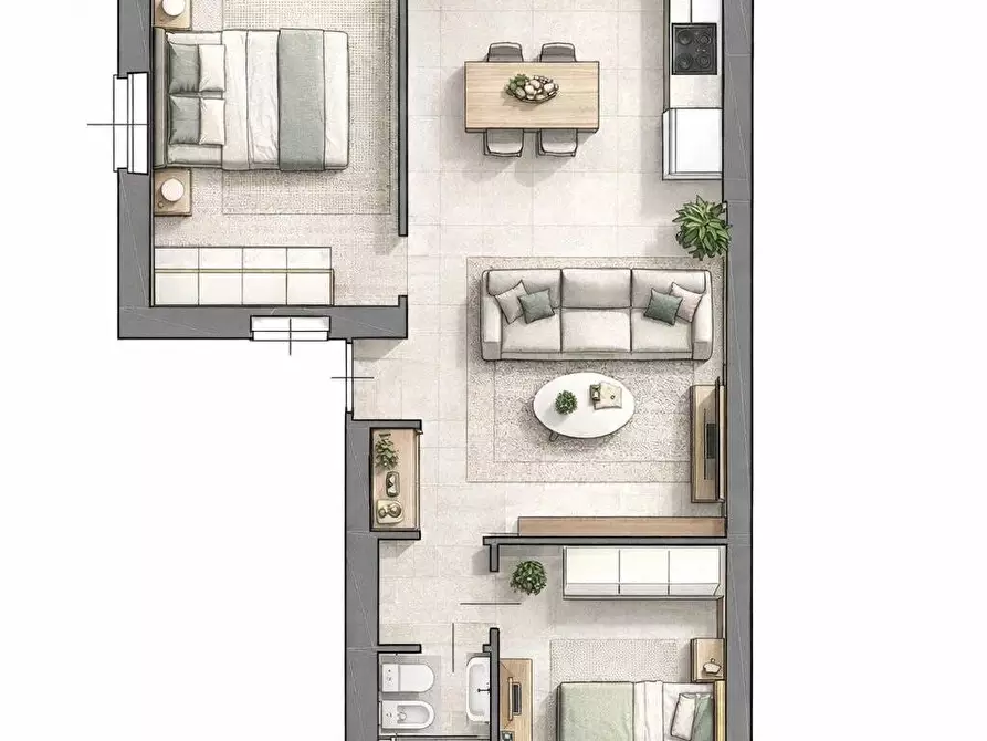 Immagine 5 di Appartamento in vendita  in Via Claudio Beaumont 37 a Torino