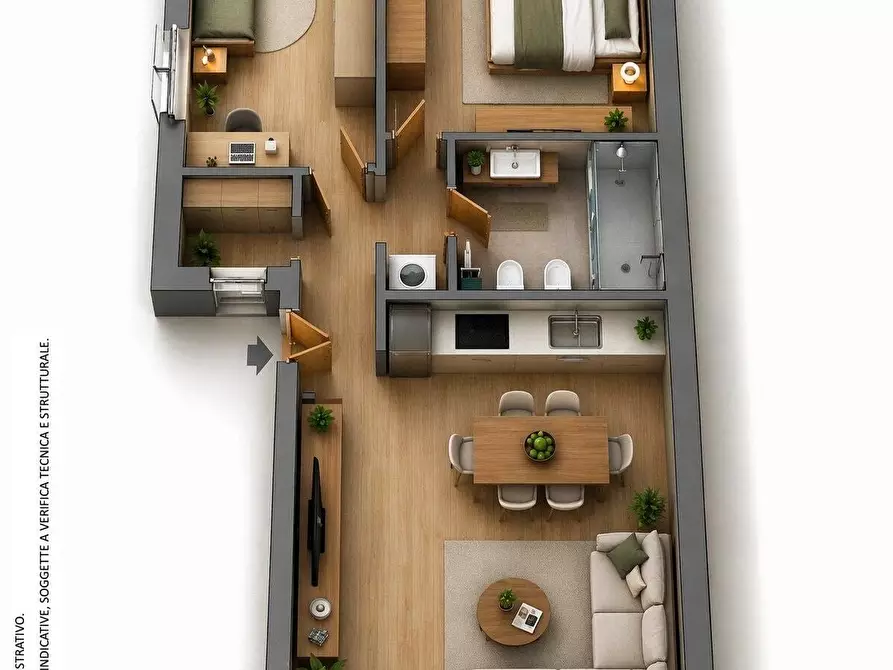 Immagine 2 di Appartamento in vendita  in Via Claudio Beaumont 37 a Torino