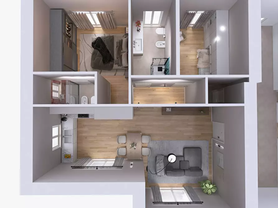 Immagine 10 di Appartamento in vendita  in via Rossini a Almese