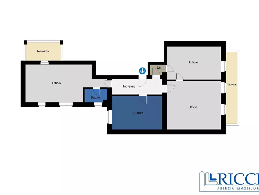 Immagine 3 di Palazzo in vendita  a Gorizia