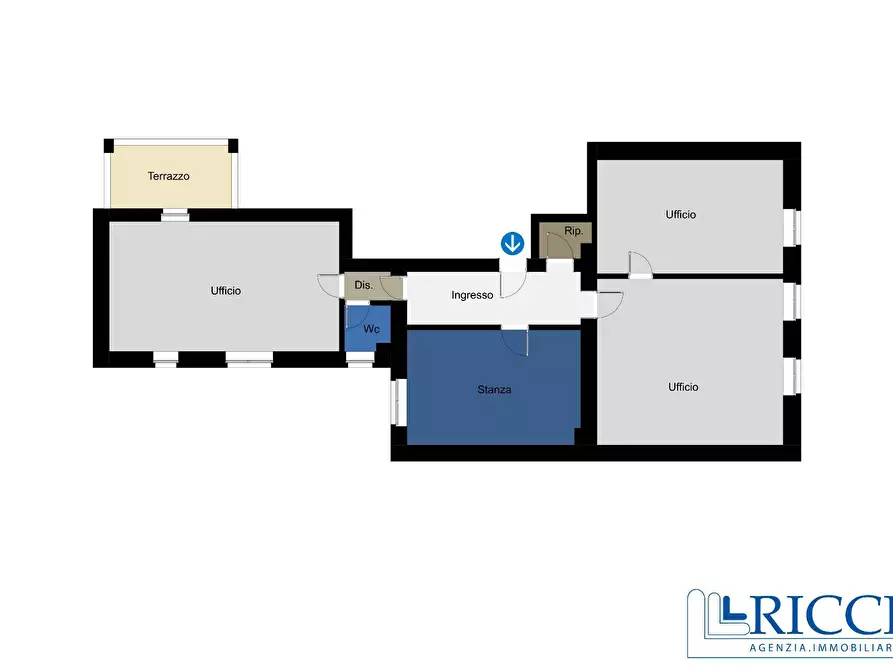 Immagine 5 di Palazzo in vendita  a Gorizia