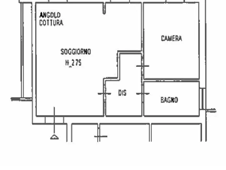 Immagine 2 di Appartamento in vendita  in via cadorna 34 a Gorizia