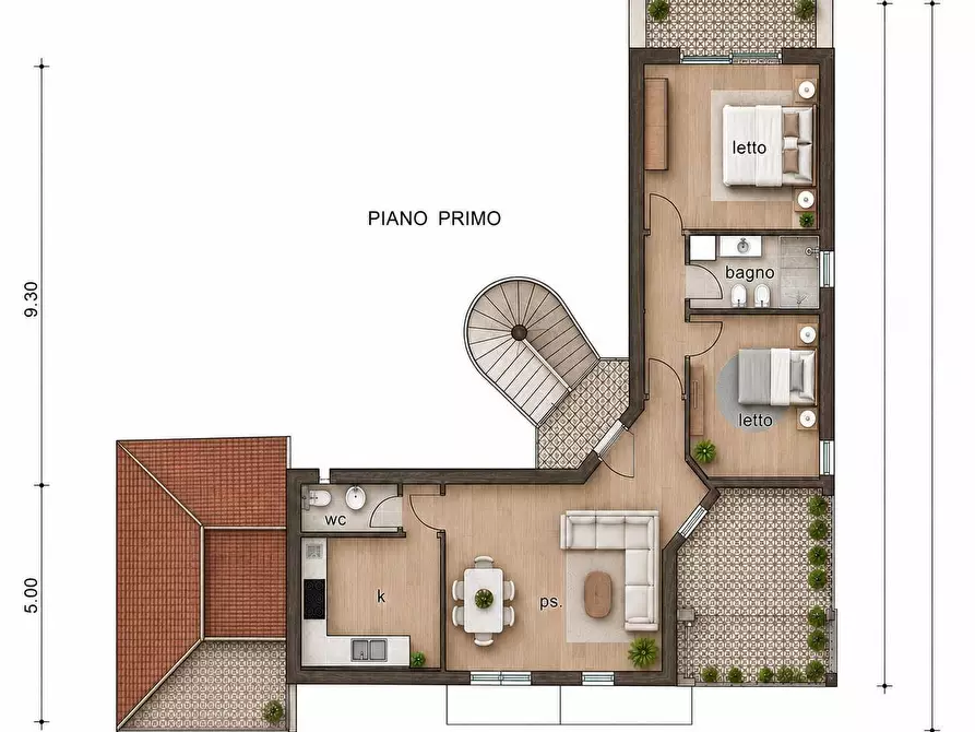 Immagine 1 di Casa semindipendente in vendita  in VIA GIOVANNI PASCOLI 2 a Casape