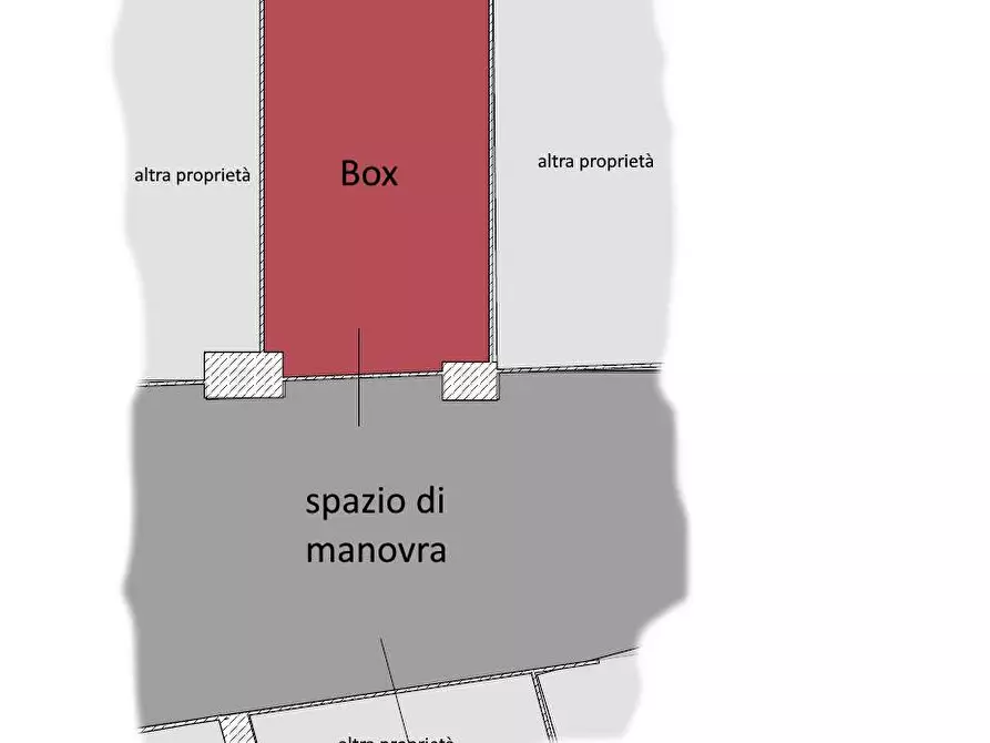 Immagine 10 di Box auto in vendita  in via Alesia a Roma