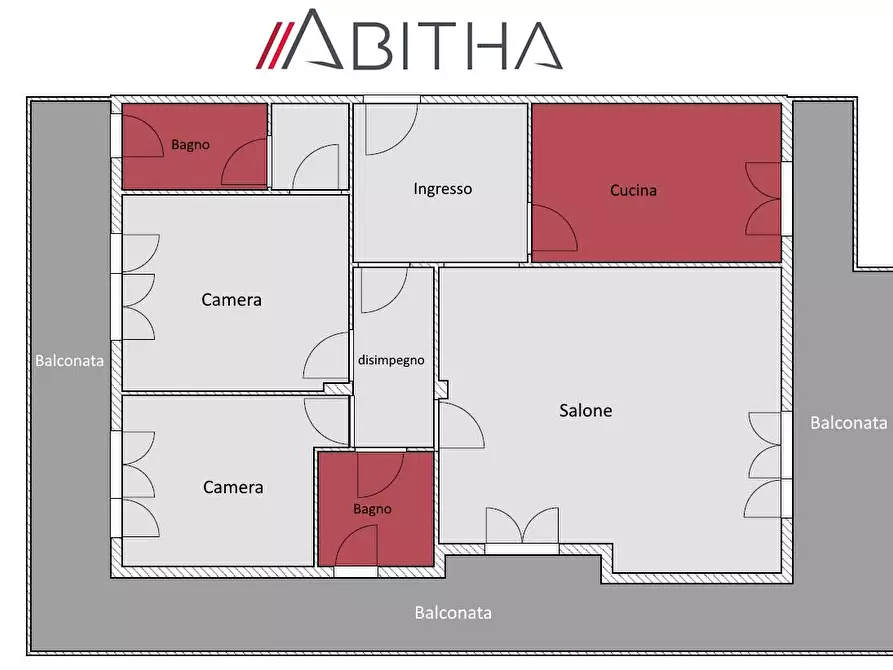 Immagine 45 di Appartamento in vendita  in Via Di San Tarcisio a Roma