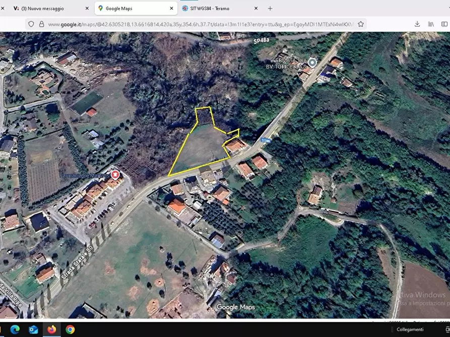 Immagine 4 di Casa semindipendente in vendita  in Contrada Villa Tordinia 24 a Teramo