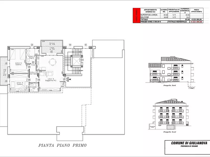 Immagine 6 di Appartamento in vendita  a Giulianova