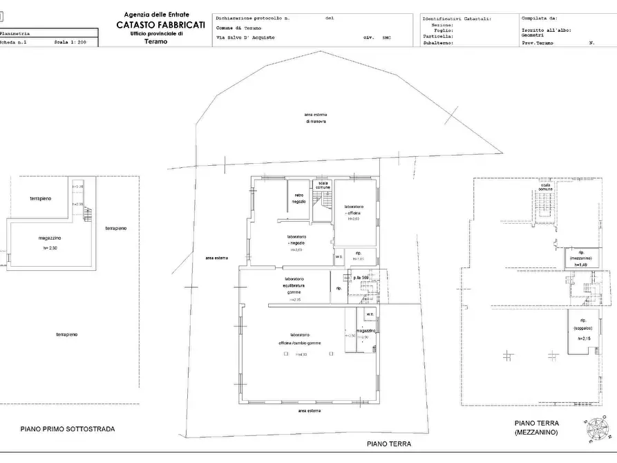 Immagine 6 di Locale commerciale in vendita  in Via Salvo D'Acquisto a Teramo