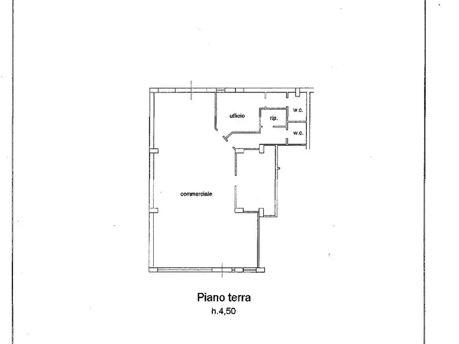 Immagine 3 di Locale commerciale in vendita  in Via A. Vespucci a Teramo