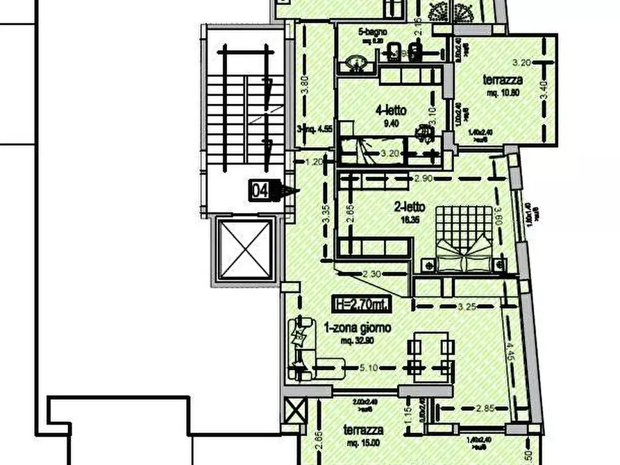 Immagine 20 di Appartamento in vendita  a Teramo