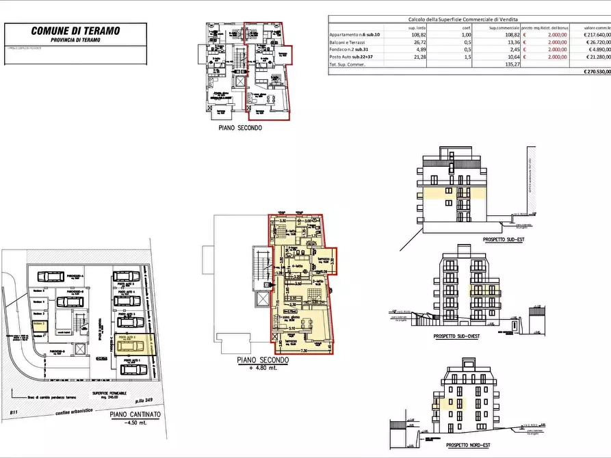 Immagine 21 di Appartamento in vendita  a Teramo