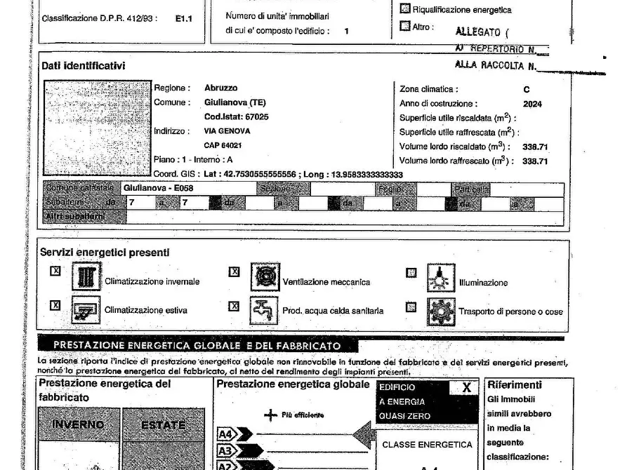 Immagine 35 di Appartamento in vendita  in Via Genova a Giulianova
