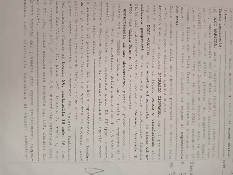 Immagine 18 di Appartamento in vendita  in Sant'Atto a Teramo