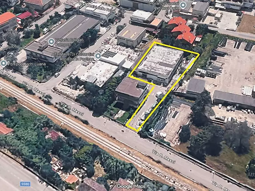 Immagine 2 di Capannone industriale in vendita  in Via B. Masci a Teramo