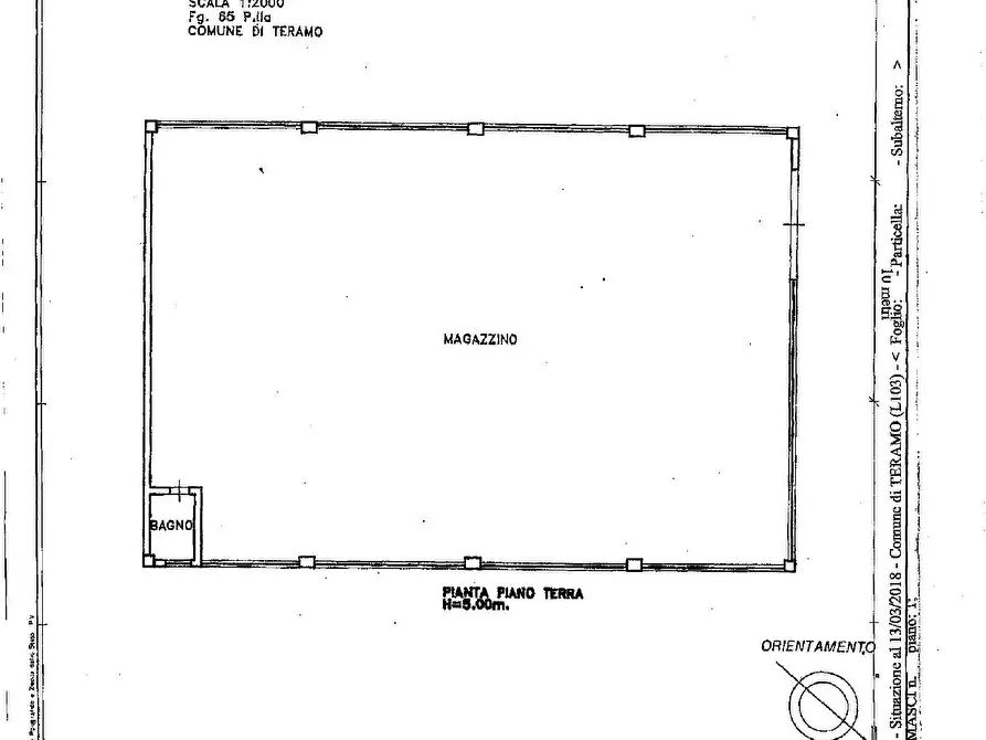 Immagine 4 di Capannone industriale in vendita  in Via B. Masci a Teramo