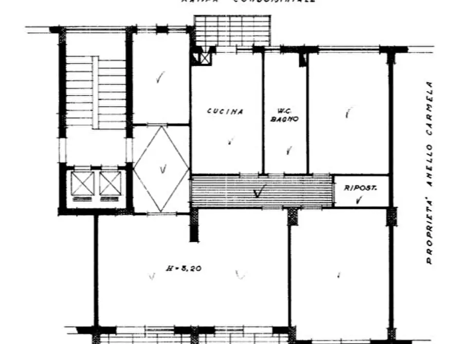 Immagine 28 di Appartamento in vendita  in Via Tramontana 28 a Palermo