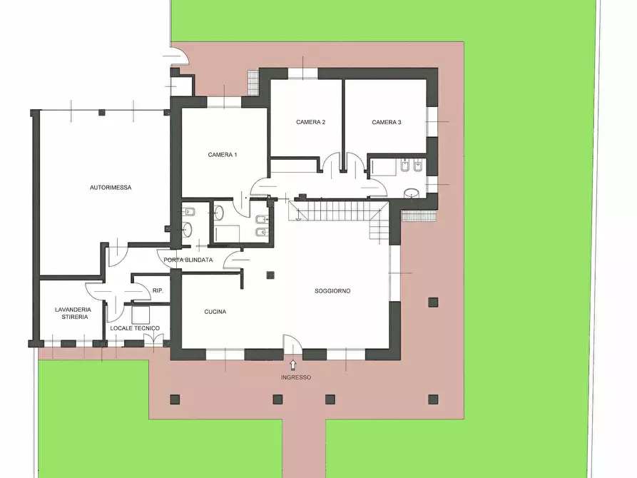 Immagine 13 di Villa in vendita  in VIA STRADIVARI a Lainate