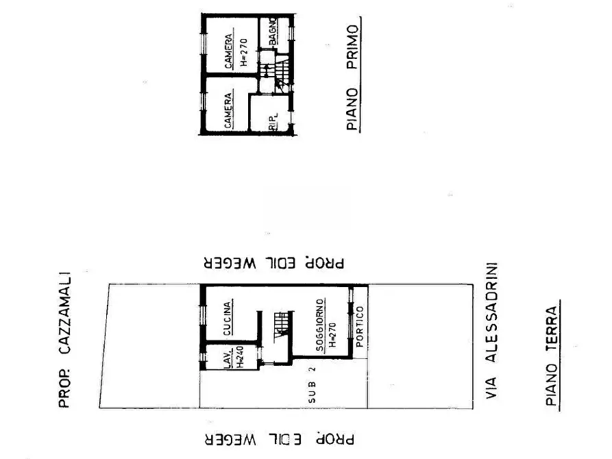 Immagine 40 di Villetta a schiera in vendita  in via Giudice Alessandrini 17 a Azzanello