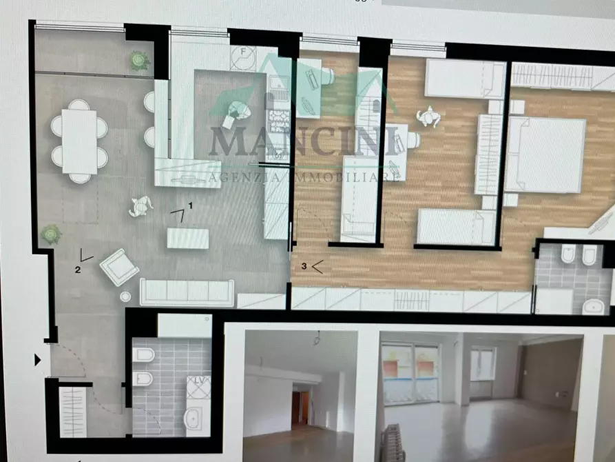 Immagine 2 di Appartamento in vendita  in CORSO MATTEOTTI 51 a Jesi