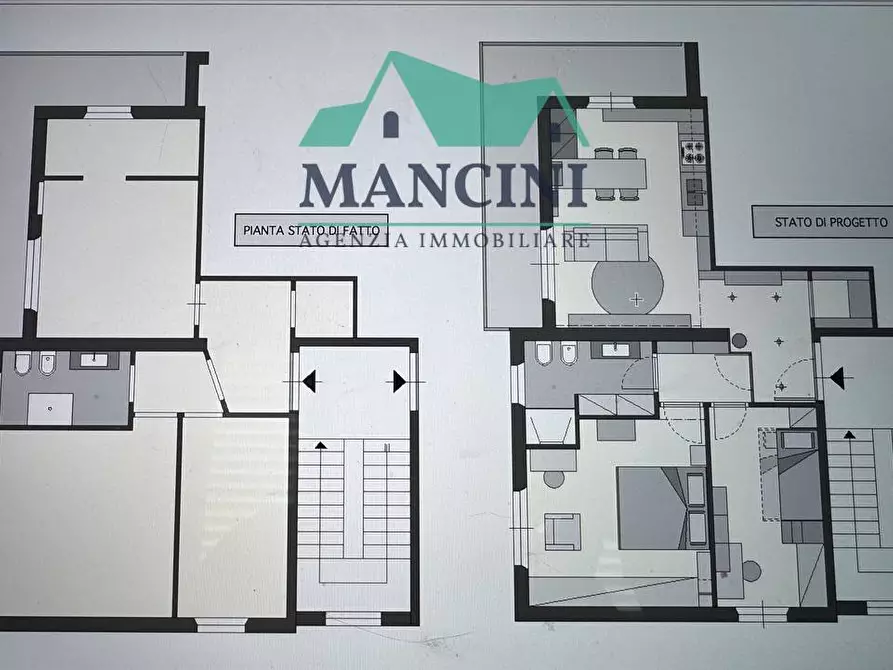 Immagine 3 di Appartamento in vendita  in VIALE VERDI a Jesi
