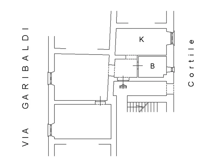 Immagine 34 di Appartamento in vendita  in via Garibaldi a Roma