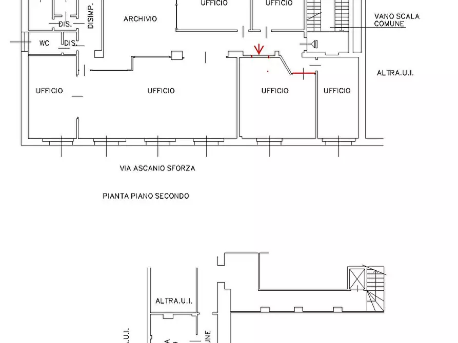 Immagine 16 di Appartamento in vendita  in Via Cardinale Ascanio Sforza 85 a Milano