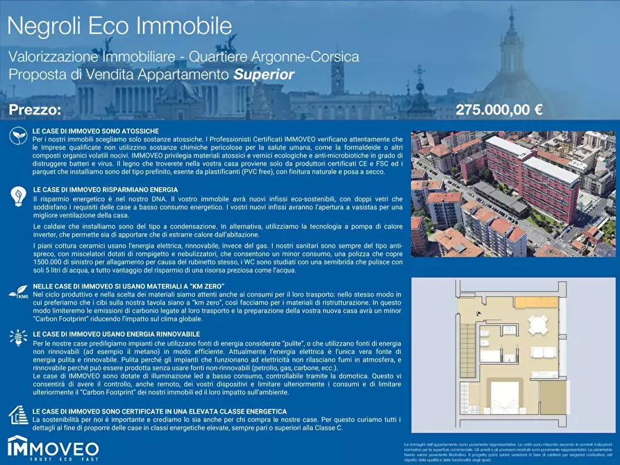 Immagine 4 di Appartamento in vendita  in VIA NEGROLI 23 a Milano