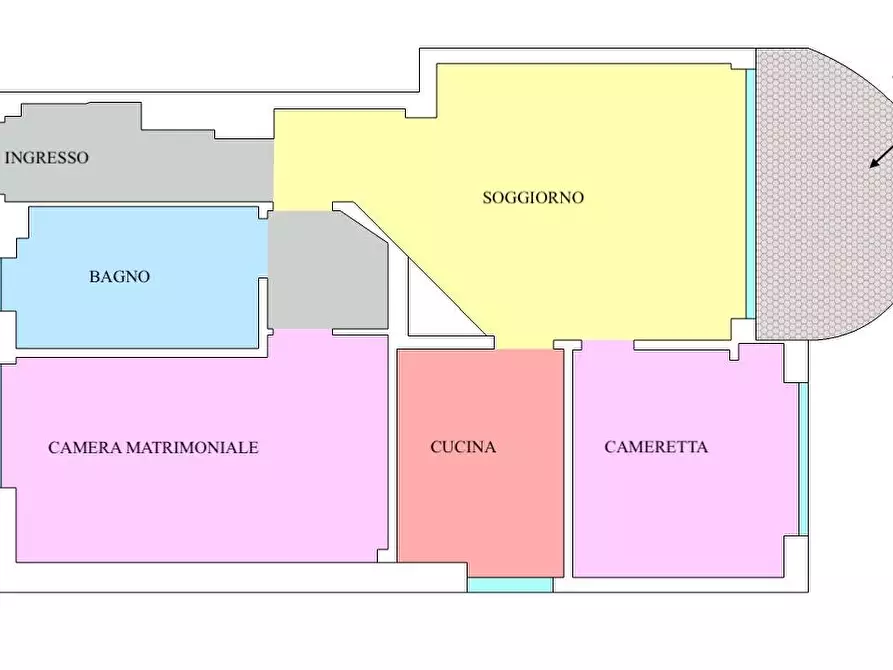 Immagine 27 di Appartamento in affitto  in via Tevere a Lainate