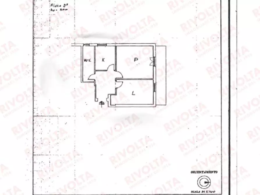 Immagine 22 di Appartamento in vendita  in Via Sant'igino Papa a Roma