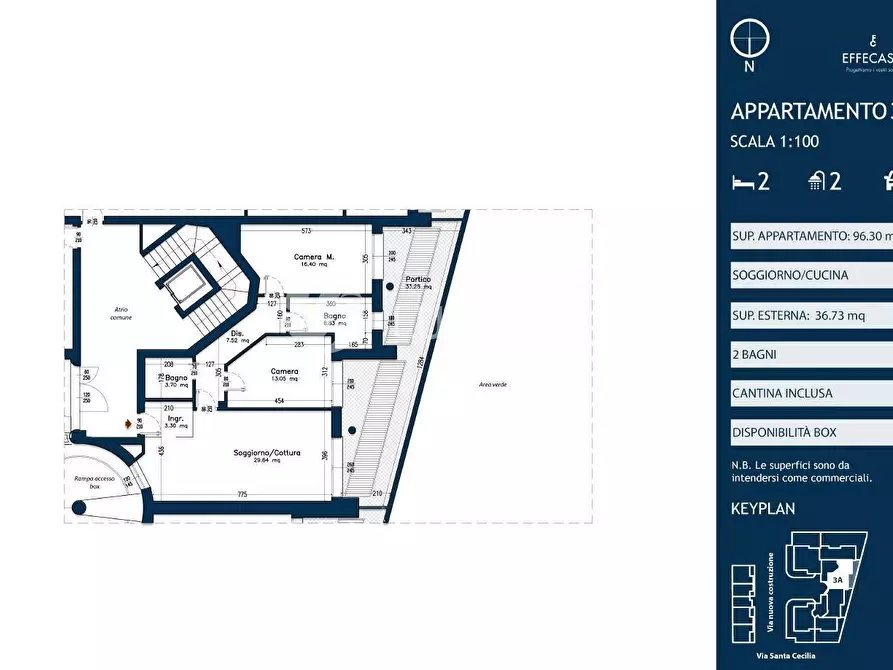 Immagine 21 di Appartamento in vendita  in via santa cecilia 10 a Varedo