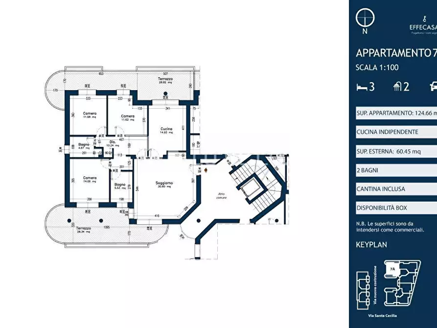 Immagine 21 di Appartamento in vendita  in via santa cecilia 10 a Varedo
